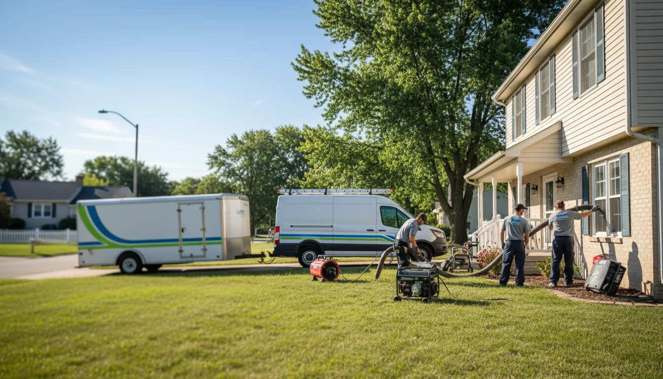 Flooded Basement Restoration And Cleanup With Repair in Stanton, IA near me